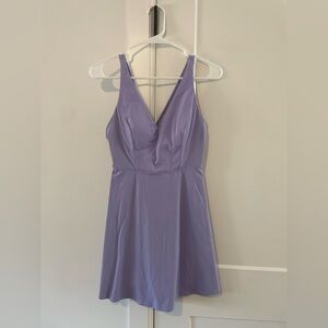 HALARA Strapless Lavender Dress